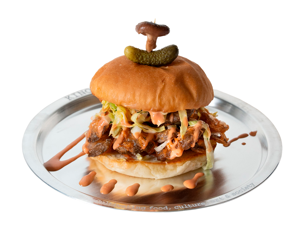 ビッグ オイスターマッシュルーム フリットバーガー